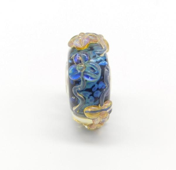 Ocean Freckle Flowerrank - Elfbeads - live photo